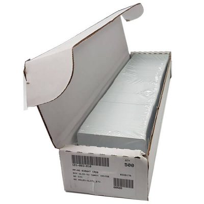 CR80 blank White PVC Polish